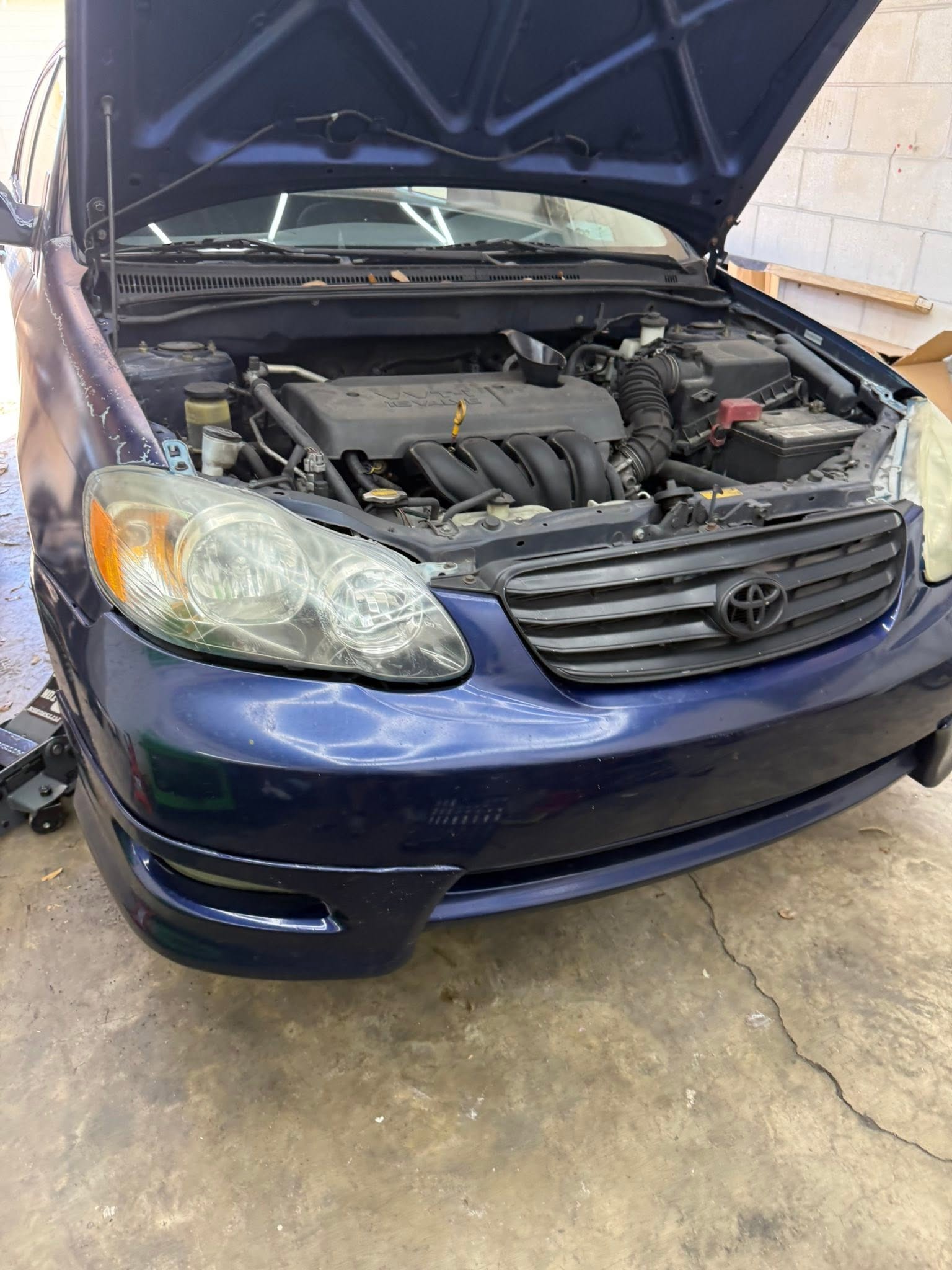 Engine bay repair